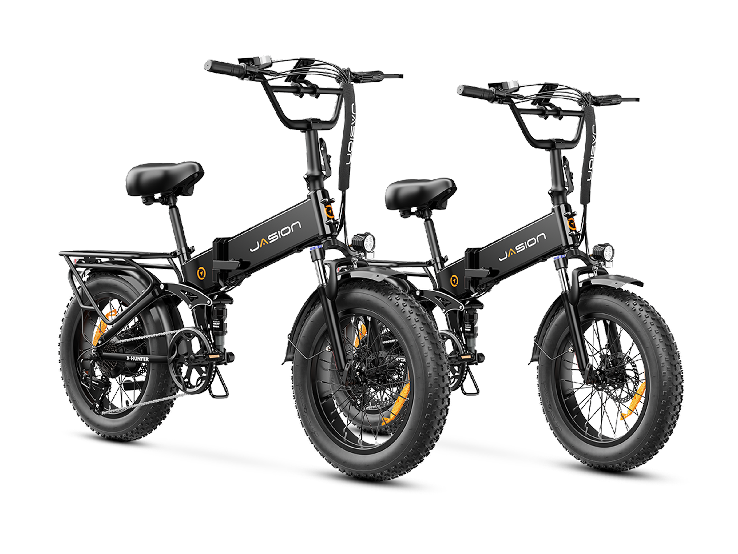 Jasion X-Hunter Klappbares Elektro-Fatbike