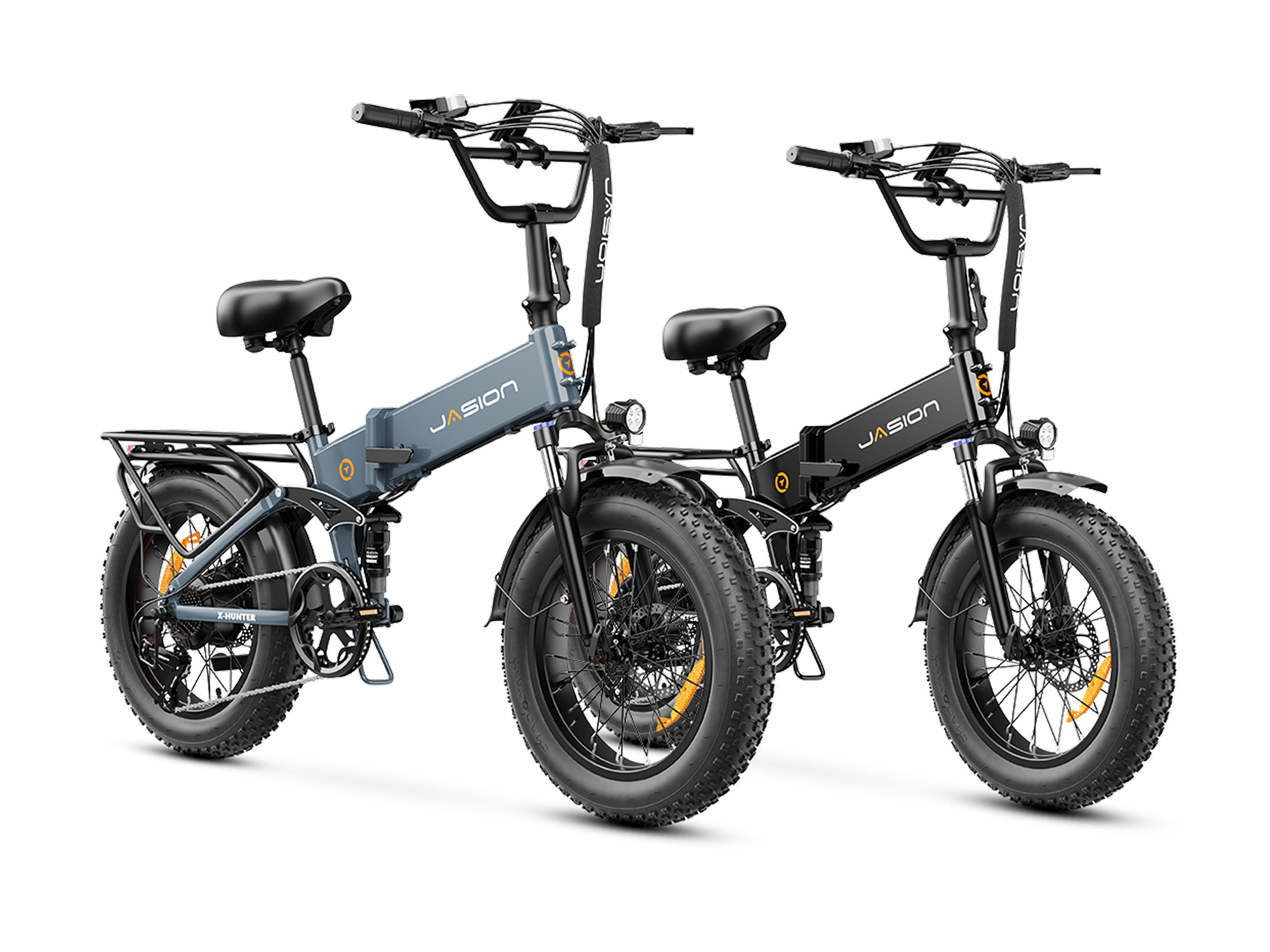Jasion X-Hunter Klappbares Elektro-Fatbike